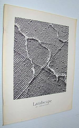 Seller image for Landscape, Volume 25, Number 2, 1981 for sale by RareNonFiction, IOBA