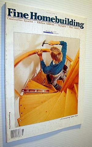 Image du vendeur pour Fine Homebuilding Magazine, November 1991 - No. 70 - Skylights in the Eaves mis en vente par RareNonFiction, IOBA