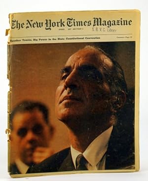 Imagen del vendedor de The New York Times Magazine, April (Apr.), 1967 - Cover Photo of Anthony J. Travia / Jackson Pollock a la venta por RareNonFiction, IOBA