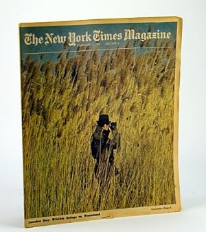 Imagen del vendedor de The New York Times Magazine, February (Feb.) 7, 1971 - Is Jamaica Bay a Wasteland or Wildlife Refuge? a la venta por RareNonFiction, IOBA