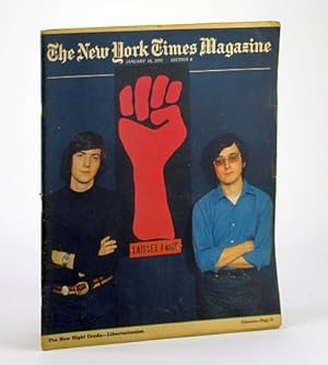 Seller image for The New York Times Magazine, January (Jan.) 10, 1971 - Libertarianism Cover for sale by RareNonFiction, IOBA