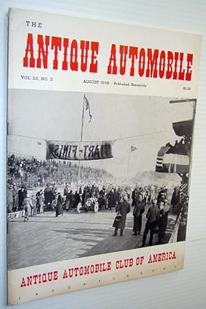 Seller image for The Antique Automobile Magazine, August 1958 for sale by RareNonFiction, IOBA