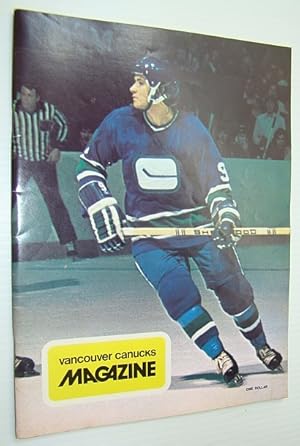 Seller image for Vancouver Canucks Magazine, January 12, 1974 - Colour Cover Photo of Don Lever for sale by RareNonFiction, IOBA