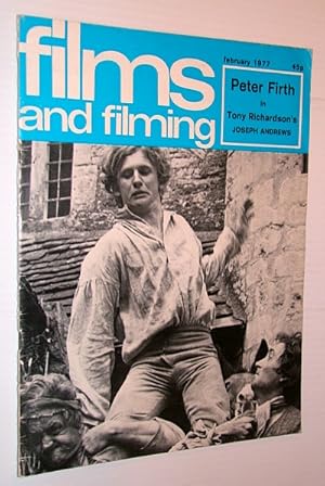 Immagine del venditore per Films and Filming Magazine, February 1977 - Cover photo of Peter Firth in Tony Richardson's 'Joseph Andrews' venduto da RareNonFiction, IOBA