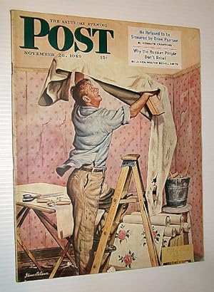 Seller image for The Saturday Evening Post Magazine, November 26, 1949 - Why the Russian People Don't Rebel for sale by RareNonFiction, IOBA