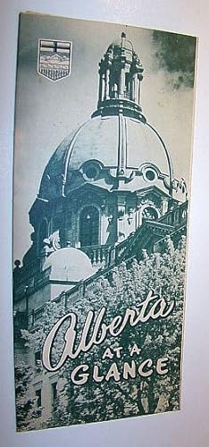 Seller image for Alberta at a Glance: Promotional Fold-out Brochure for sale by RareNonFiction, IOBA