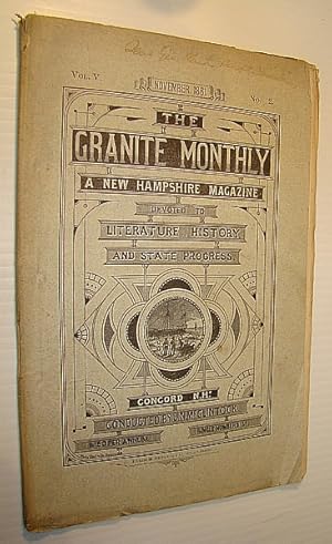 Seller image for The Granite Monthly - A New Hampshire Magazine of Literature, History, and State Progress, November 1881, Vol. V, No. 2 - Anson Southard Marshall for sale by RareNonFiction, IOBA