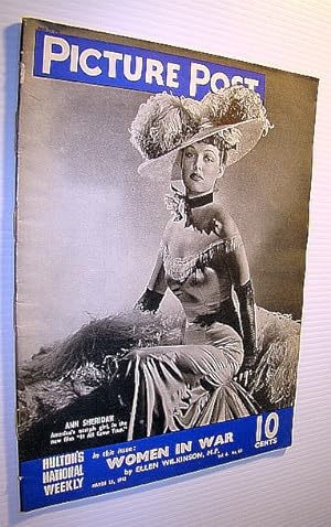Seller image for Picture Post Magazine - Hulton's National Weekly, March 23, 1940 - Ann Sheridan Cover Photo for sale by RareNonFiction, IOBA