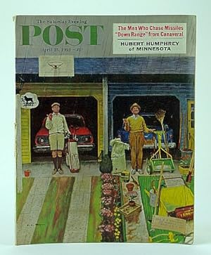 Seller image for The Saturday Evening Post,, April (Apr.) 25, 1959 - I Lost My Wife, Linda Beech, to Tokyo TV for sale by RareNonFiction, IOBA