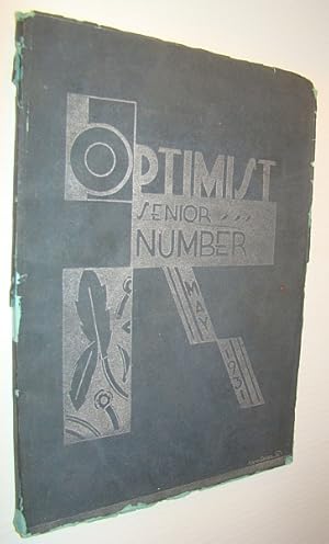 Optimist Senior Number, May 1931: Yearbook of South Side High School, Newark New Jersey