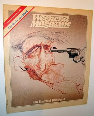 Bild des Verkufers fr Weekend Magazine, December 2, 1978 (Canadian Newspaper Supplement) - Ian Smith (of Rhodesia) Cover Illustration zum Verkauf von RareNonFiction, IOBA