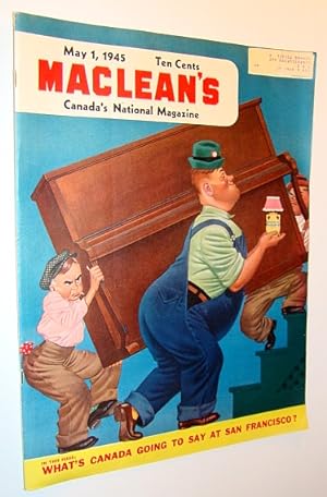 Imagen del vendedor de Maclean's - Canada's National Magazine, May 1, 1945 a la venta por RareNonFiction, IOBA