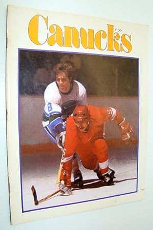 Seller image for Vancouver Canuck Magazine, March 15, 1977 - Colour Cover Photo of Rick Blight in Action for sale by RareNonFiction, IOBA