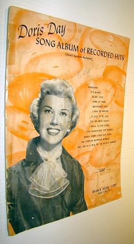 Bild des Verkufers fr Doris Day Song Album of Recorded Hits: Sheet Music for Voice and Piano with Ukulele Chords zum Verkauf von RareNonFiction, IOBA