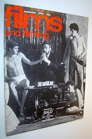 Image du vendeur pour Films and Filming Magazine, September 1975 - Cover Photo of Pasolini's 'Salo' mis en vente par RareNonFiction, IOBA