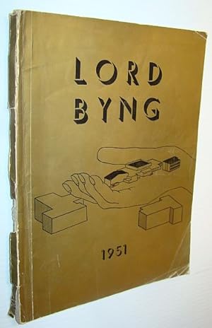 1951 Yearbook of Lord Byng High School, Vancouver British Columbia