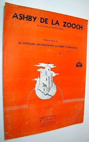 Seller image for Ashby De La Zooch (Zouch) (By the Writers of Mairzy Doats) - Sheet Music for Piano and Voice for sale by RareNonFiction, IOBA