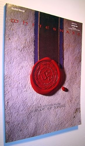 Seller image for Whitesnake - Selections from Slip of the Tongue: Guitar/Vocal, Authentic Guitar-Tab Edition, Includes Compoete Solos for sale by RareNonFiction, IOBA