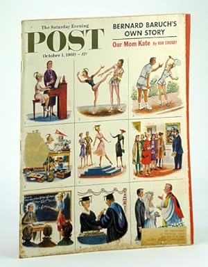 Seller image for The Saturday Evening Post, October (Oct.) 1, 1960 - Bernard Baruch / Joe Bellino of Navy for sale by RareNonFiction, IOBA