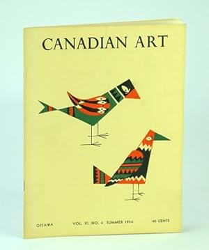 Image du vendeur pour Canadian Art Magazine, Summer 1954 - The John A. MacAulay Collection / Kazuo Nakamura mis en vente par RareNonFiction, IOBA