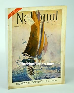 Imagen del vendedor de The National Home Monthly Magazine, November 1934 - Heroic Canadian Monetary Reformer Gerald Grattan McGeer a la venta por RareNonFiction, IOBA