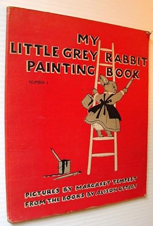 My Little Grey Rabbit Painting Book - Number 1 (One)