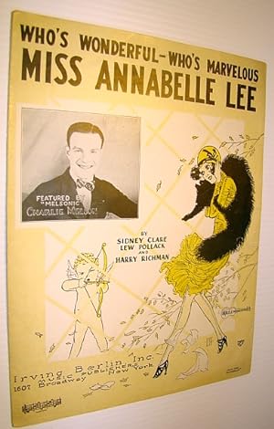 Seller image for Miss Annabelle Lee - Sheet Music for Voice and Piano with Ukulele Chords for sale by RareNonFiction, IOBA