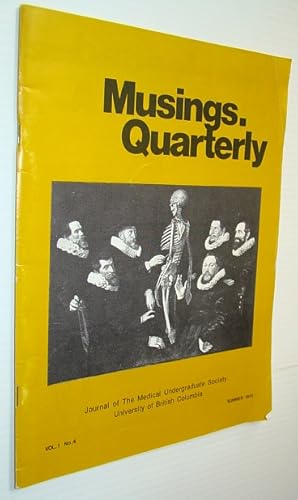 Imagen del vendedor de Musings Quarterly - Vol. 1, No. 4 - Summer 1975 a la venta por RareNonFiction, IOBA