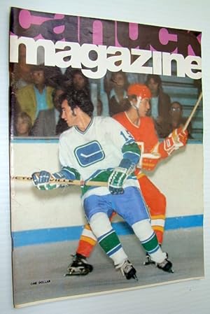 Imagen del vendedor de Vancouver Canuck Magazine, October 29, 1974 - Colour Cover Photo of Paulin Bordeleau a la venta por RareNonFiction, IOBA