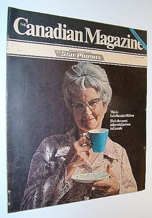 Bild des Verkufers fr The Canadian Magazine, July 12, 1975 - Golfer Moe Norman / Cover Photo of Lula Beatrice Wilken, Canada's Most Influential Person zum Verkauf von RareNonFiction, IOBA