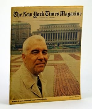 Seller image for The New York Times Magazine, August (Aug) 23, 1970 - Columbia University Chancellor William J. McGill Cover Photo for sale by RareNonFiction, IOBA