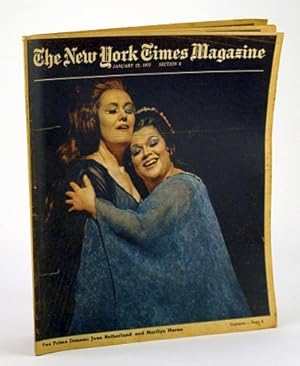 Seller image for The New York Times Magazine, January (Jan.) 17, 1971 - Cover Photo of Joan Sutherland and Marilyn Horne for sale by RareNonFiction, IOBA