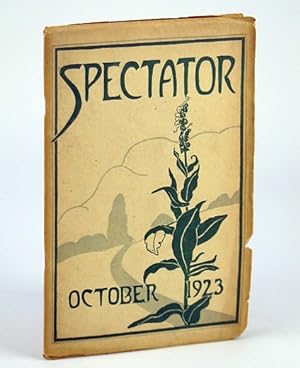Seller image for The Spectator, October 1923 - Publication of Johnstown High School, Johnstown, PA (Pennsylvania) for sale by RareNonFiction, IOBA