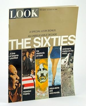 Bild des Verkufers fr Look Magazine, December (Dec.) 30, 1969, Volume 33, Number 26 - The Sixties zum Verkauf von RareNonFiction, IOBA
