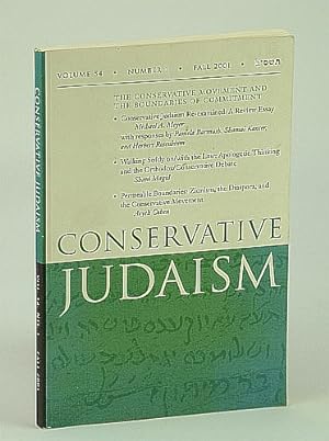 Seller image for Conservative Judaism, Fall 2001 - The Conservative Movement and the Boundaries of Commitment for sale by RareNonFiction, IOBA