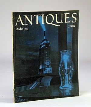 Seller image for Antiques Magazine, October (Oct.) 1953, Vol. LXIV, No. 4 - The Porcelain of Tournai for sale by RareNonFiction, IOBA