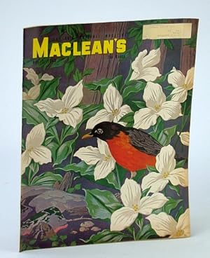 Imagen del vendedor de Maclean's Magazine, May 1, 1948 - A.J. Casson Cover Art a la venta por RareNonFiction, IOBA