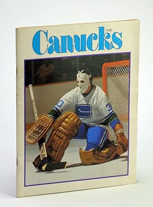Canucks - Vancouver Canuck Magazine, October 28, 1976, Vol. 7, No. 3 - Cover Photo of Cesare Maniago