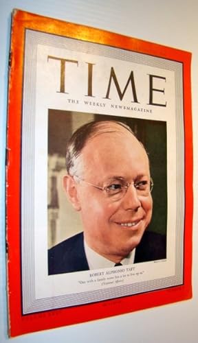 Time Magazine, January 29, 1940 - Robert A. Taft Color Cover Photo