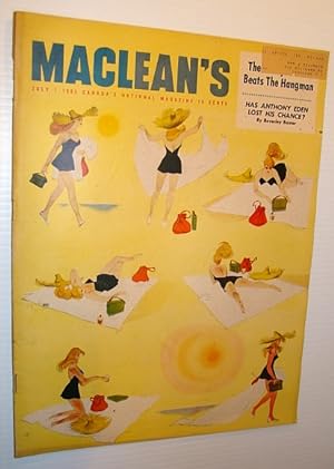 Imagen del vendedor de Maclean's, Canada's National Magazine, June 1, 1953: Tom Thomson - Rebel Painter of the Pine Woods a la venta por RareNonFiction, IOBA