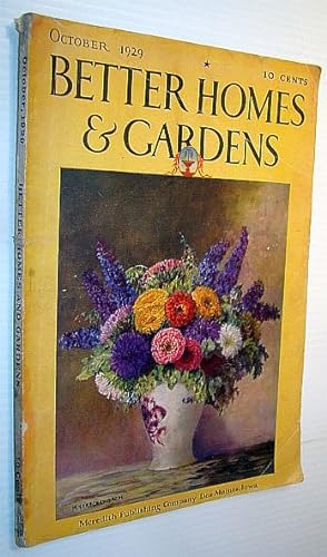 Seller image for Better Homes and Gardens Magazine, October 1929 - Dr. David Starr Jordan for sale by RareNonFiction, IOBA