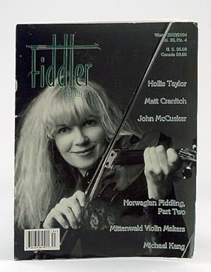 Bild des Verkufers fr Fiddler Magazine, Winter 2003 / 2004, Vol. 10, No. 4 - Hollis Taylor Cover Photo zum Verkauf von RareNonFiction, IOBA