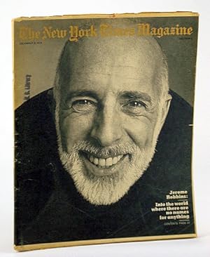 Bild des Verkufers fr The New York Times Magazine, December (Dec.) 8, 1974 - Jerome Robbins Cover Photo zum Verkauf von RareNonFiction, IOBA