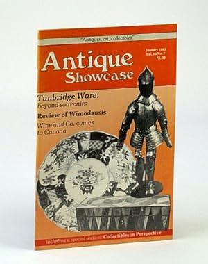 Bild des Verkufers fr Antique Showcase Magazine, January 1983 - Review of Wimodausis / Tunbridge Ware zum Verkauf von RareNonFiction, IOBA