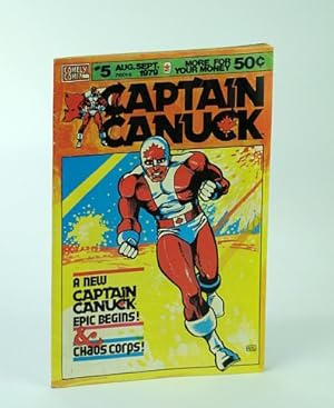 Seller image for Captain Canuck Comic, Volume 1, Issue #5, August/September 1979 for sale by RareNonFiction, IOBA