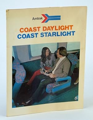 Amtrak Coast Daylight / Coast Starlight Service Brochure (West Coast / California / Oregon / Wash...