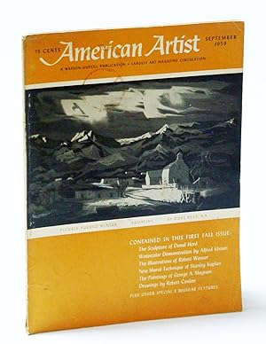 Seller image for American Artist Magazine, September (Sept.) 1959 - George A. Magnan / Realism of Robert Weaver for sale by RareNonFiction, IOBA