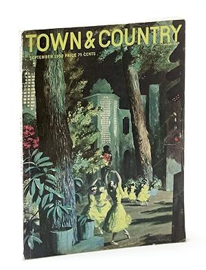 Image du vendeur pour Town & Country Magazine, September (Sept.) 1952, Vol. 106, No. 4360 - Special St. Louis Issue mis en vente par RareNonFiction, IOBA