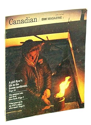Immagine del venditore per Canadian SW [Star Weekly Magazine], April 1-8, 1967: Bush Pilot Berna Studer / Sponge Dealer Alexander Gerolimatos venduto da RareNonFiction, IOBA