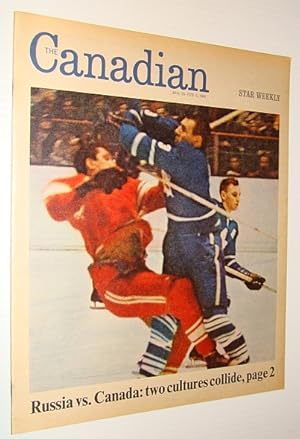 Image du vendeur pour The Canadian/Star Weekly Magazine, 29 January - 5 February 1966: Russia Vs. Canada in Hockey / Harry Saltzman Got the James Bond Boom Going mis en vente par RareNonFiction, IOBA